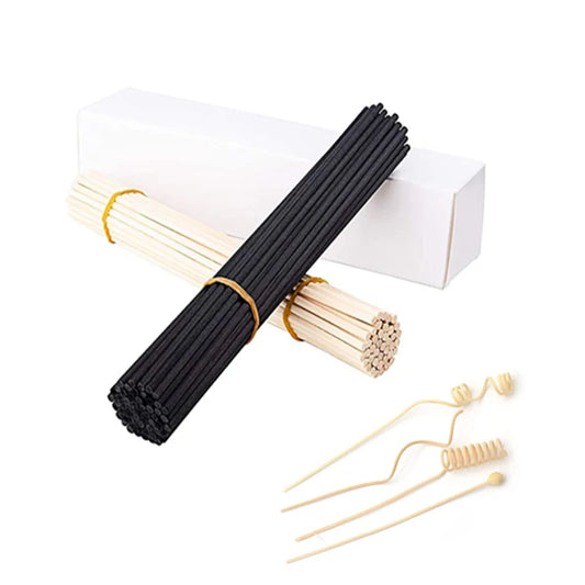 5-100pcs 100-300mm Reed Diffuser Replacement Stick DIY Handmade Home Decor Extra Thick Rattan Reed Oil Diffuser Refill Sticks