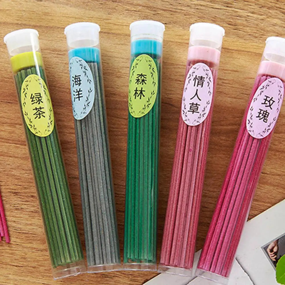 50 Sticks Incense Burner Fragrance Spices Natural Aroma Sandalwood Air Freshener